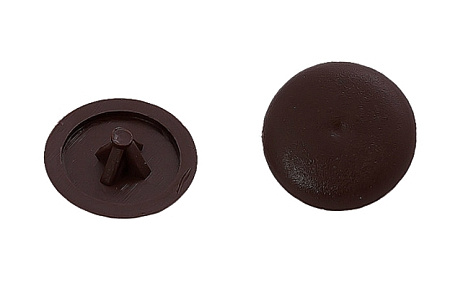 Заглушка №2 темно-коричневая, 15 шт./пакет купить в СОМ