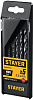 Набор сверл по металлу STAYER Impact Ready, 2.0-6.0мм, хвостовик 1/4", 5шт купить в СОМ