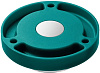 Уровень KRAFTOOL Bull'S Eye, поверхностный, магнитный, d 49мм купить в СОМ