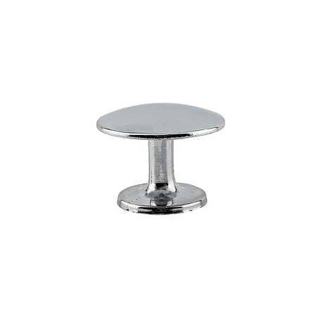 Ручка-кнопка мебельная SANBERG 306C Классика хром, металл купить в СОМ