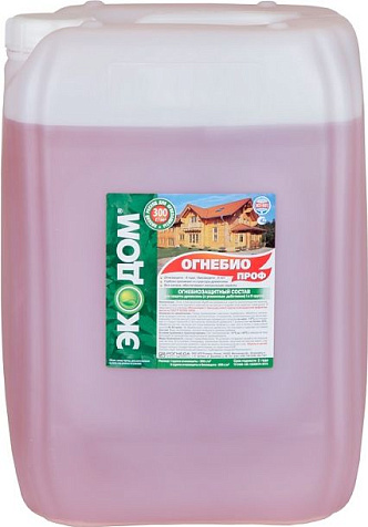 Состав огнебиозащитный ЭкоДом Проф, 23 кг купить в СОМ