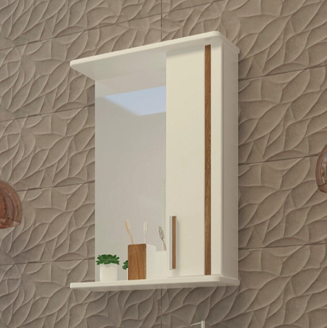 Зеркало-шкаф Eva Gold Vardi 50 купить в СОМ