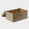 Короб для хранения Доляна Points 45х30х20см бежевый с крышкой купить в СОМ