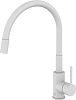 Смеситель для мойки Milardo Meal M01WT0FM05, белый матовый купить в СОМ