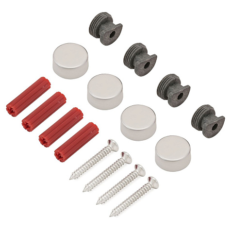 Зеркалодержатель Soller 101 матовый хром, d17мм купить в СОМ