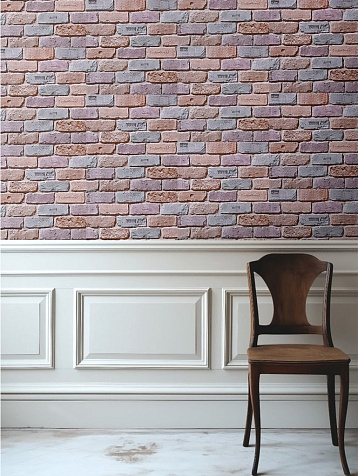 Обои бумажные 301-02 Кирпичи, 0.53 х 10 м . купить в СОМ