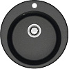 Мойка каменная Granit Bergge ZETT 30/Q4, D475 мм, черный купить в СОМ