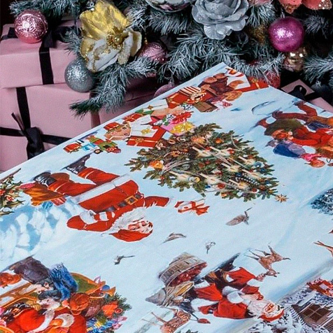 Клеенка Dekorama 025А Новый год 1.4х20м купить в СОМ