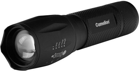 Фонарь ручной Camelion  LED51530 3xLR6, 1св/д,  5W, 200lm, алюм, 5 реж., ZOOM, до 200 м, BL купить в СОМ