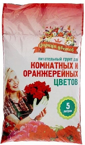 Грунт Царица Цветов Цветочный 5л купить в СОМ